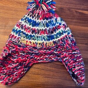 Custom woven winter cap
